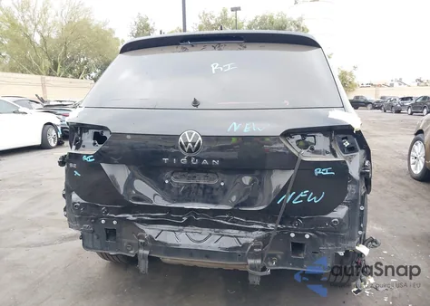 2023 Volkswagen Tiguan 2.0T Se R-Line Black from USA, damaged, VIN 3VVCB7AX8PM060810